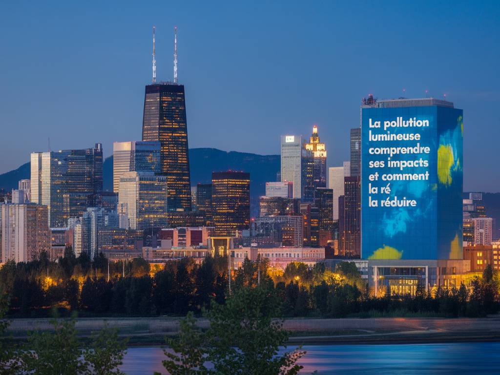 La pollution lumineuse : comprendre ses impacts et comment la réduire